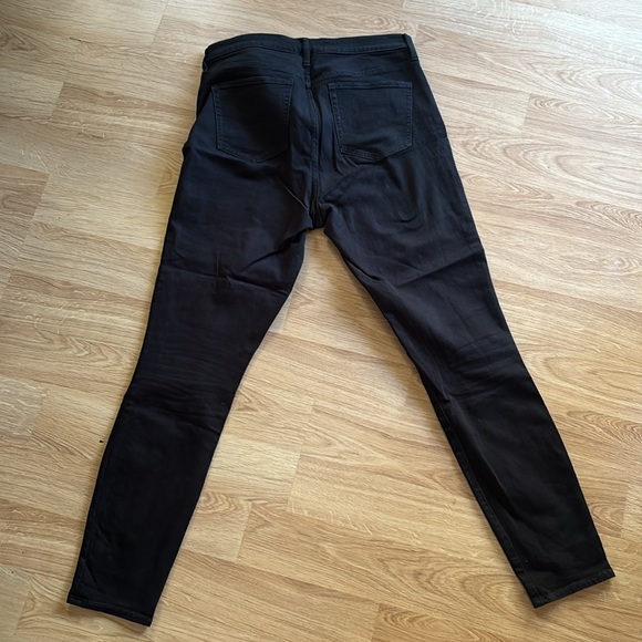 Gap True Skinny High Rise Black Jean-14 Tall - Picture 4 of 4